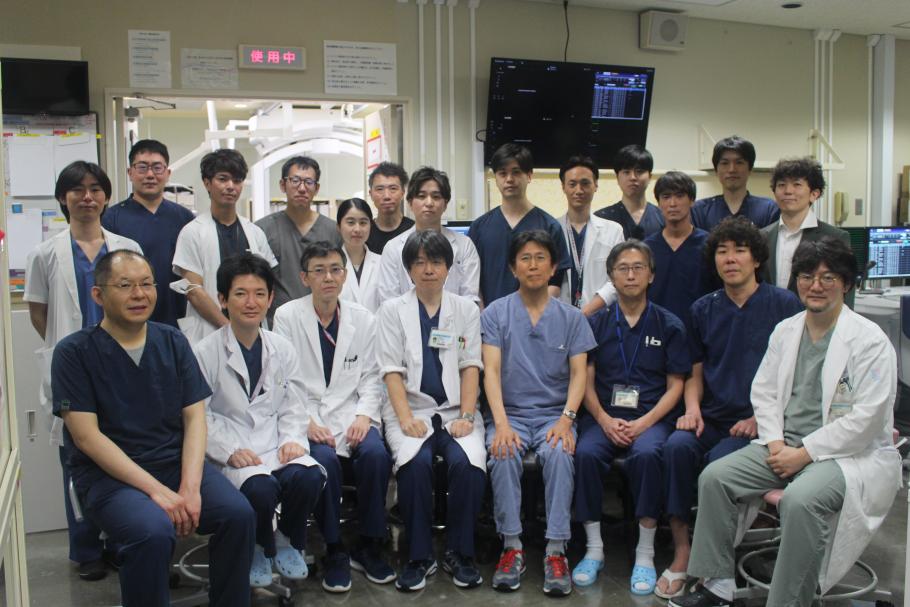 循環器内科医師の集合写真