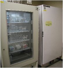 輸血製剤保管専用の冷蔵庫・冷凍庫