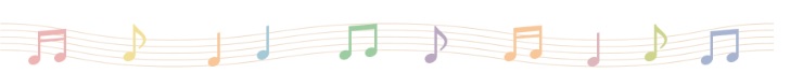 ハープ演奏画
