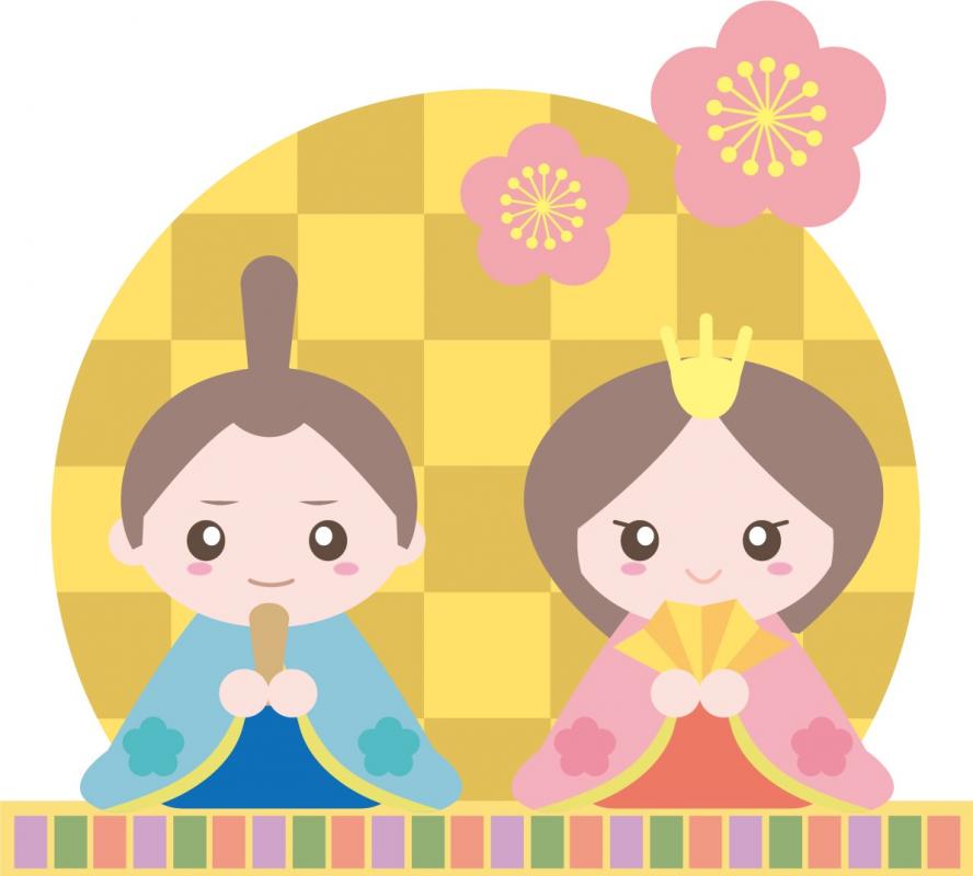ひな祭り画