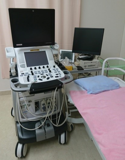 超音波診断装置の画像