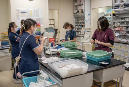 調剤業務の様子