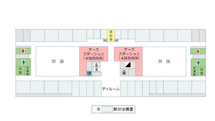 本館棟4階フロア