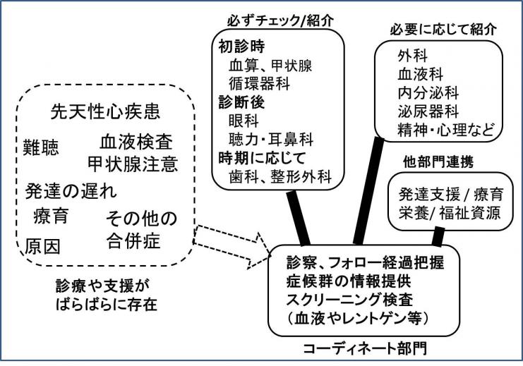 フォローアップとコーディネート例の図